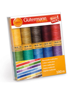 Set van 10 Gütermann katoenen naaigaren - Multicolor