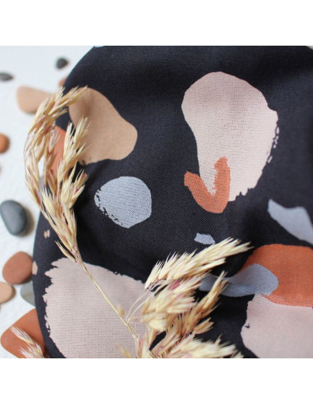 Viscose stof Granito Night - Atelier Brunette