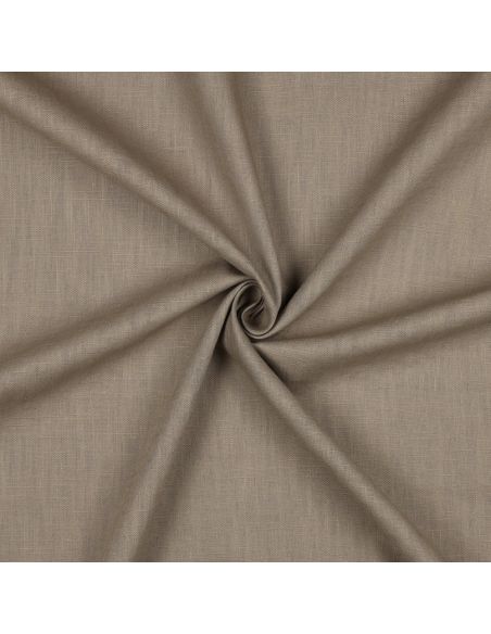 Tissu lin coton lavé - Sable