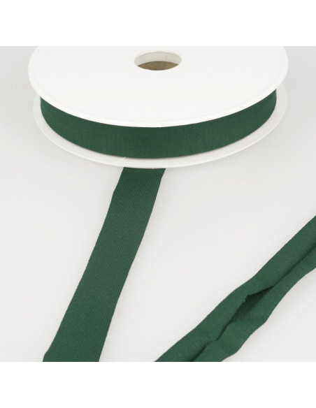 Viscose tricot biais - Dennengroen