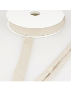 Viscose jersey biais - Beige