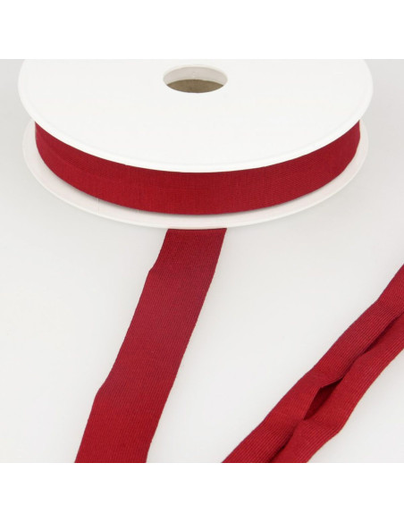 Viscose jersey biais - Bordeaux