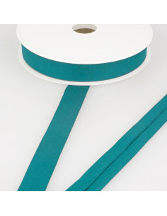 Viscose biais jersey - Blauwgroen