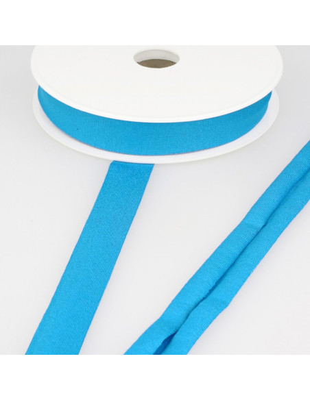 Viscose jersey biais - Oceaanblauw