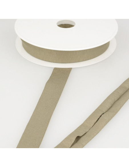 Viscose biais jersey - Taupe
