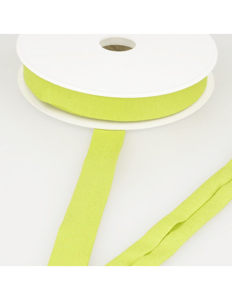 Viscose jersey biais - Anijsgroen