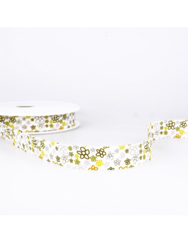 Bias bloemen - Geel