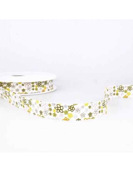 Bias bloemen - Geel