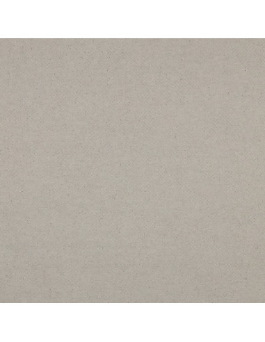 Toile de coton canvas aspect lin - Naturel