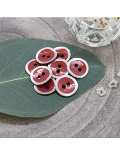 Halo-knop - Terracotta