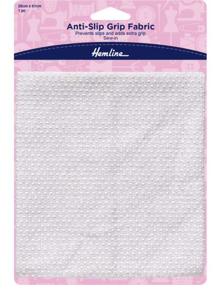 Antislipstof om te naaien voor pyjama's en pantoffels - 28 cm x 61 cm