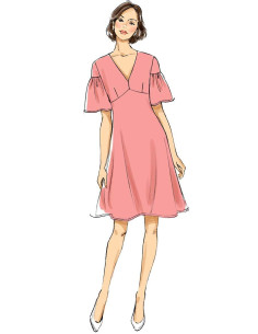 Jurkpatroon - Butterick 6678 2