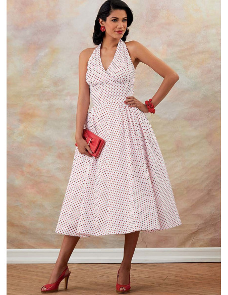Jurk en jas patroon - Butterick 6682