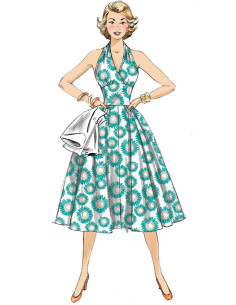 Jurk en jas patroon - Butterick 6682 2