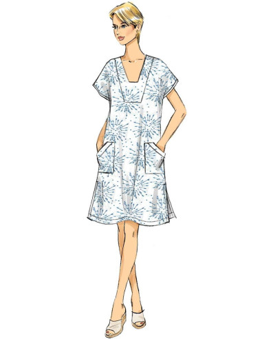 Patroon voor tuniek en kaftan - Butterick 6683