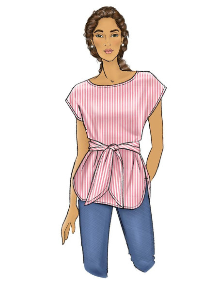 Top en riem patroon - Butterick 6685