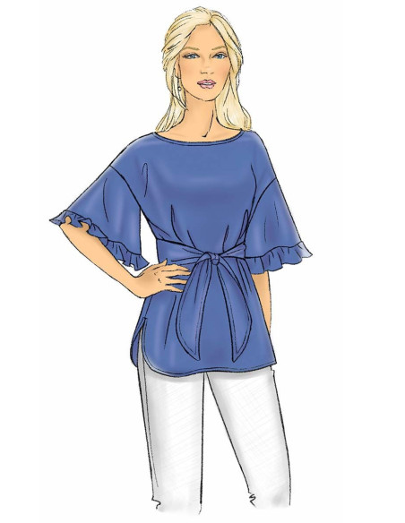 Top en riem patroon - Butterick 6685