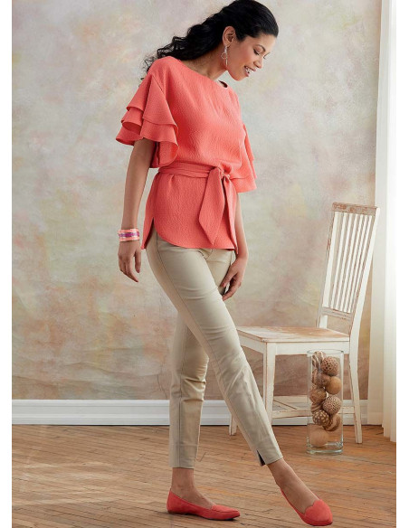 Top en riem patroon - Butterick 6685
