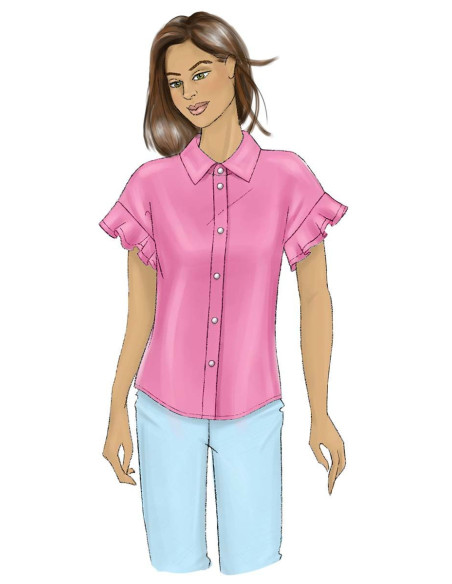 Bovenstuk patroon - Butterick 6686