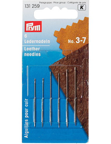 Leren naalden