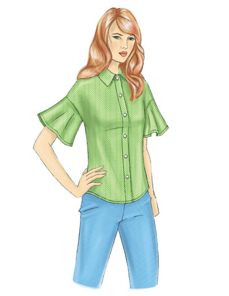 Bovenstuk patroon - Butterick 6686
