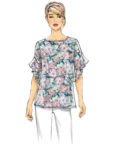 Bovenstuk patroon - Butterick 6687