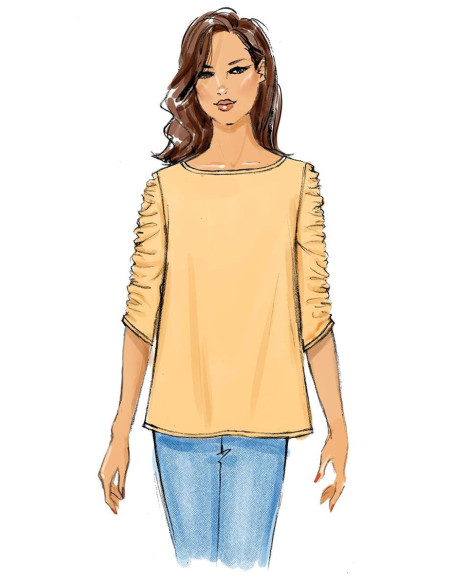 Bovenstuk patroon - Butterick 6687