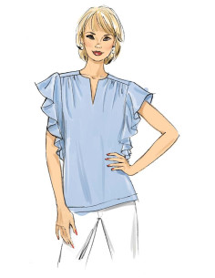 Bovenstuk patroon - Butterick 6688 2