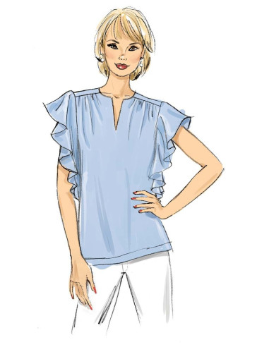 Bovenstuk patroon - Butterick 6688