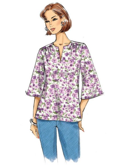 Bovenstuk patroon - Butterick 6688