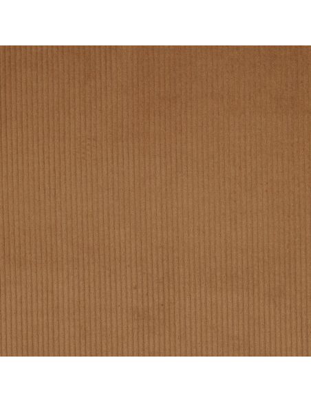 Katoenen ribfluweel - Chocoladekleurig