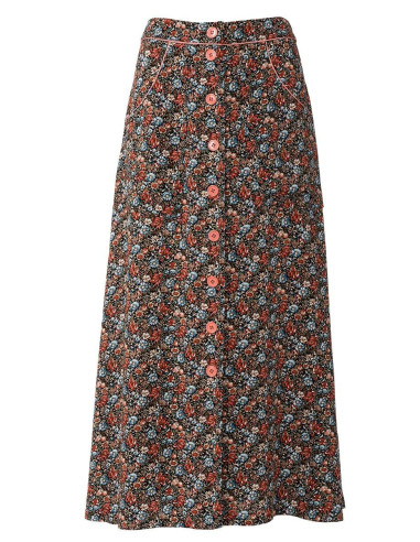 Uitlopend rokjepatroon - Burda 6252