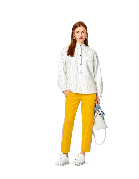 Blouse- en overhemdpatroon - Burda 6263