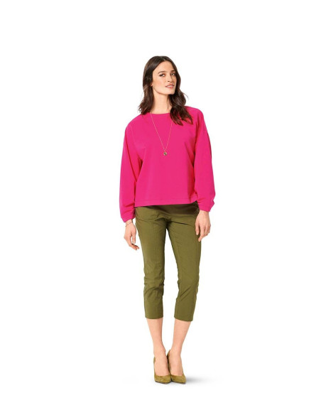 Sweatshirt patroon - Burda 6296