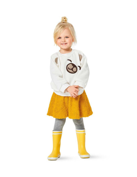 Sweatshirt met capuchon patroon - Burda 9308