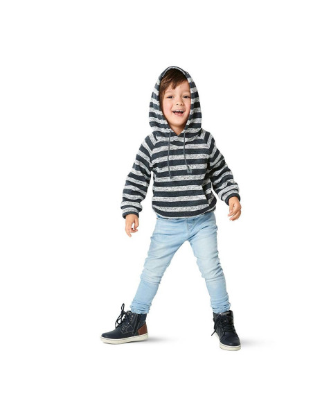 Sweatshirt met capuchon patroon - Burda 9308