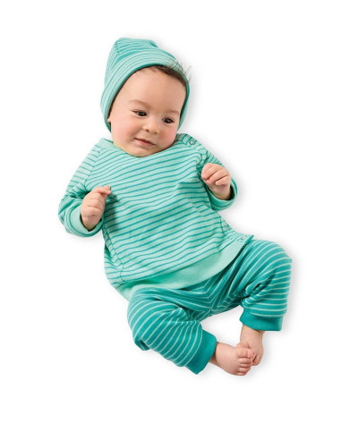 Muts, broek en sweatshirt jas patroon - Burda 9315