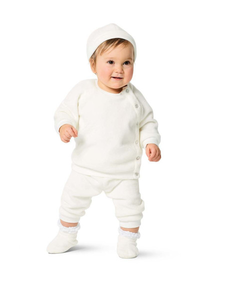 Muts, broek en sweatshirt jas patroon - Burda 9315