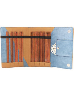Ginger KnitPro houten set met dubbele punt naalden