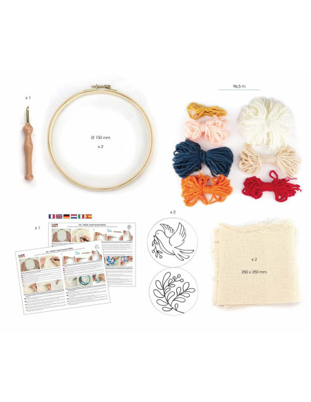 Punch needle kit - Diptiek
