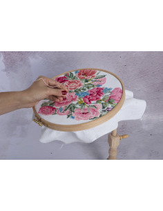 Cercle à broder avec charnière Milward - 25,4 cm 2