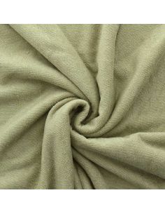 Micro spons viscose stof - Amandel