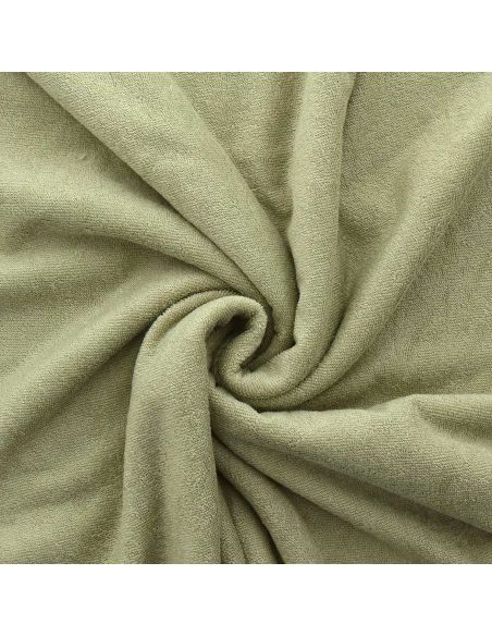 Micro spons viscose stof - Amandel