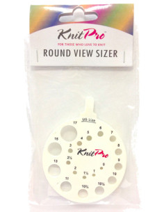 Ronde naaldenmeter voor breinaalden 2