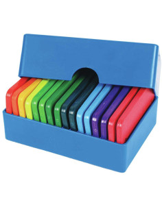 Blokkeer kammen breien rainbow KnitPro 2