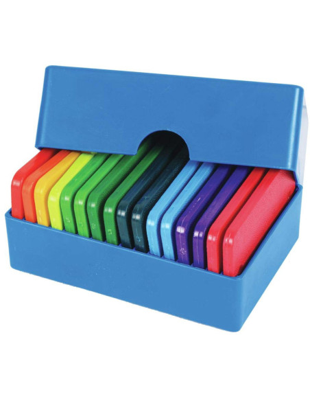 Blokkeer kammen breien rainbow KnitPro