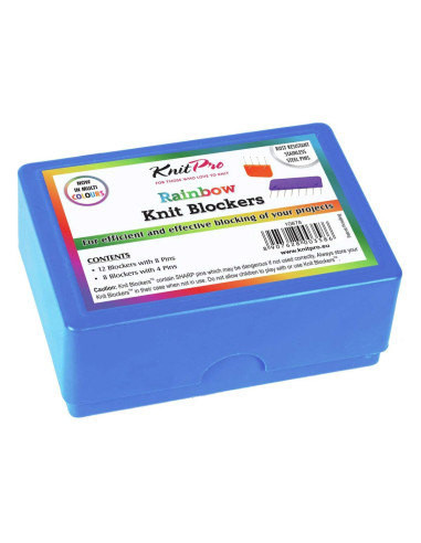 Blokkeer kammen breien rainbow KnitPro