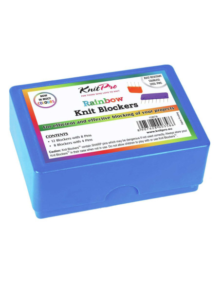 Blokkeer kammen breien rainbow KnitPro