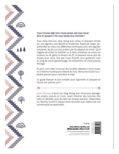 Boek breien jacquard in het rond