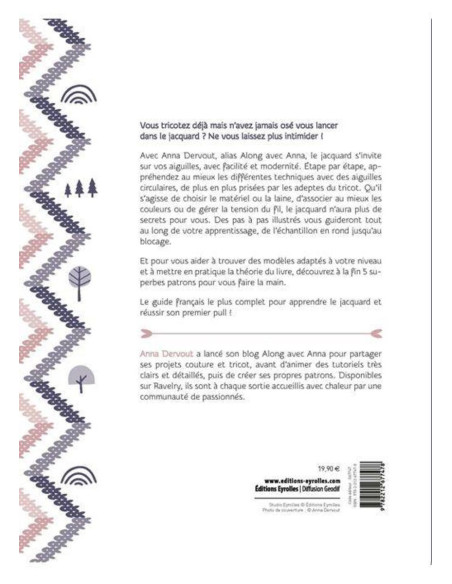 Boek breien jacquard in het rond